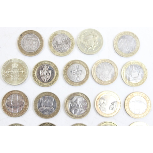 1218 - A large qty of assorted modern British coins, mainly commemorative examples to inc £2, £1 and 50p co... 