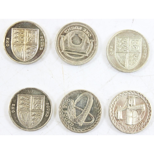 1218 - A large qty of assorted modern British coins, mainly commemorative examples to inc £2, £1 and 50p co... 