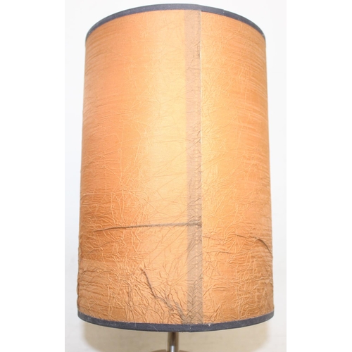 268D - A retro style table lamp formed as stacked chrome effect pebbles, indistinctly marked to base, appro... 