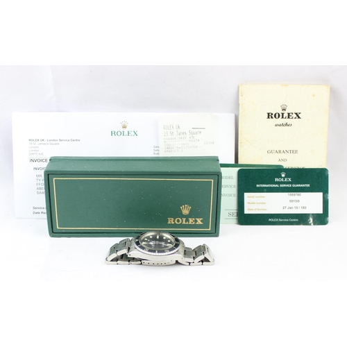 1300 - Rolex Watches - a stainless steel Submariner Oyster Perpetual 'Metres First' automatic bracelet watc... 