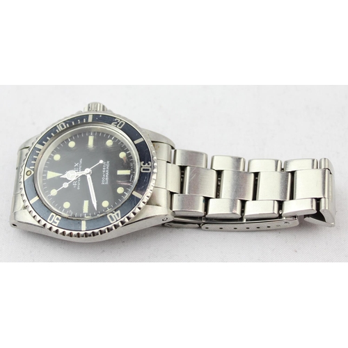 1300 - Rolex Watches - a stainless steel Submariner Oyster Perpetual 'Metres First' automatic bracelet watc... 