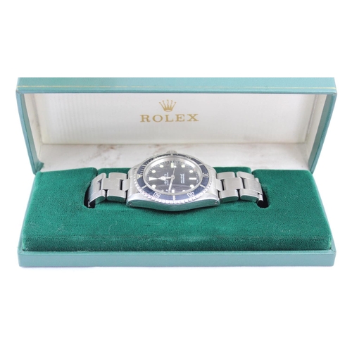 1300 - Rolex Watches - a stainless steel Submariner Oyster Perpetual 'Metres First' automatic bracelet watc... 