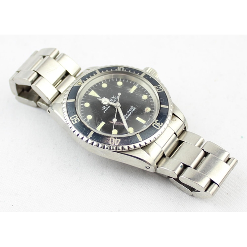 1300 - Rolex Watches - a stainless steel Submariner Oyster Perpetual 'Metres First' automatic bracelet watc... 