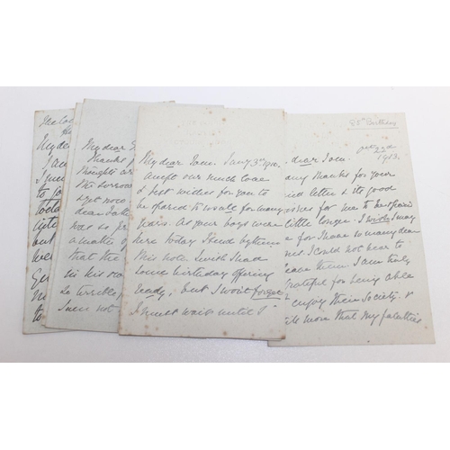 540 - A large qty of assorted letters, correspondence and other ephemera relating to Tom Grazebrook, the f... 