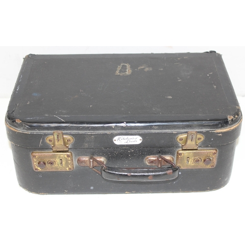 708 - Vintage Boosey & Hawkes Ltd 'The Regent' silver plated cornet in a Kitchen's of Leeds carry case