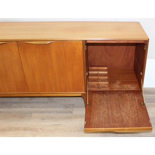 18 - A.H. Mcintosh & Co of Kirkcaldy - a retro sideboard believed to be Dunvegan range designed by Tom Ro... 