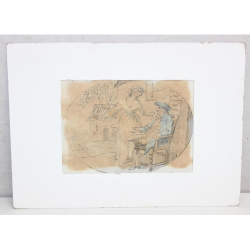 398 - Qty of assorted antique and later original artworks and prints to inc Arthur Rackham, William Russel... 