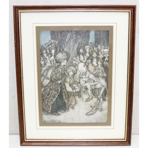 398 - Qty of assorted antique and later original artworks and prints to inc Arthur Rackham, William Russel... 