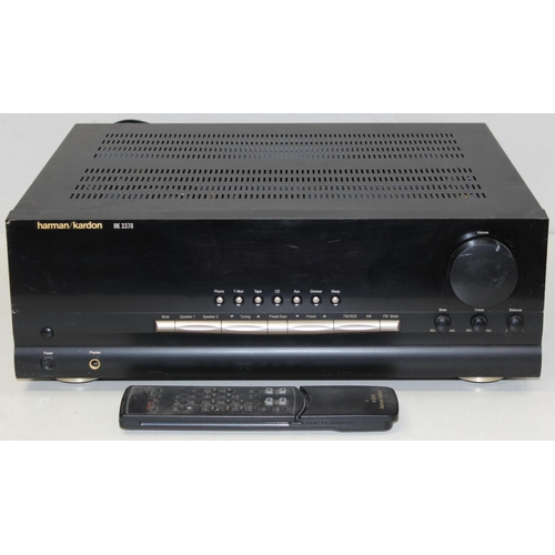 723 - Harmon Kardon HK 3370 receiver with remote