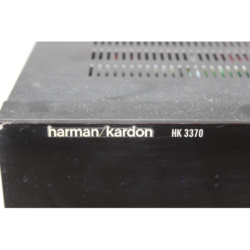 723 - Harmon Kardon HK 3370 receiver with remote