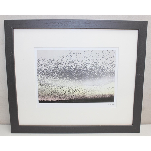 447 - An unusual abstract signed print entitled 