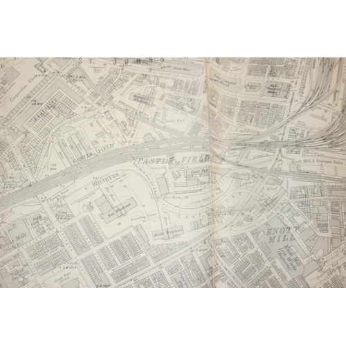 453 - A large qty of assorted antique and vintage maps and plans mainly relating to Manchester, some dated... 