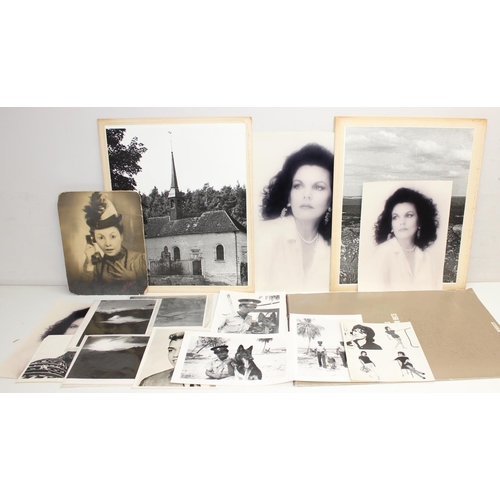 456 - Qty of assorted vintage photographs and a 1973 Pirelli calendar, mostly of the same period and older... 