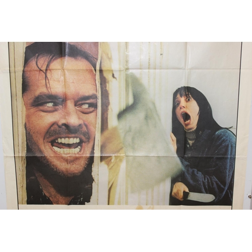 462 - The Shining - an extremely large Italian film poster for the Jack Nicholson film The Shining, dated ... 