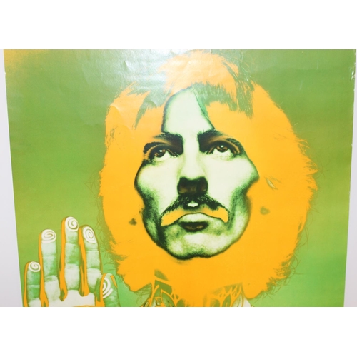 464 - Richard Avedon (1923-2004) - a psychedelic music poster of George Harrison (from a set of all four B... 