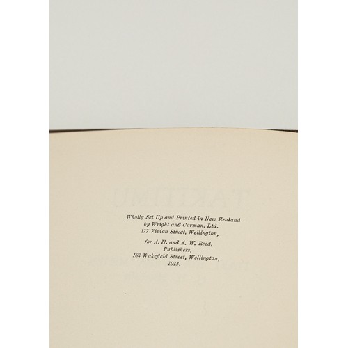 10 - Rare Signed First Edition of Takitimu (1944) by J.H. Mitchell, Presented to Sir Cyril Newall

Takiti... 