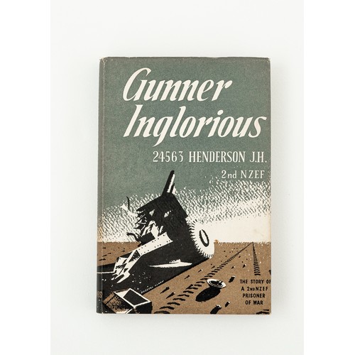 5 assorted books relating WW2 in New Zealand to inc Gunner Inglorious ...