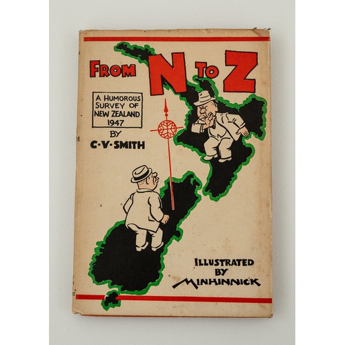 13 - 3 assorted comedic books relating to New Zealand to inc New Zealanders as we see 'em, published 1934... 