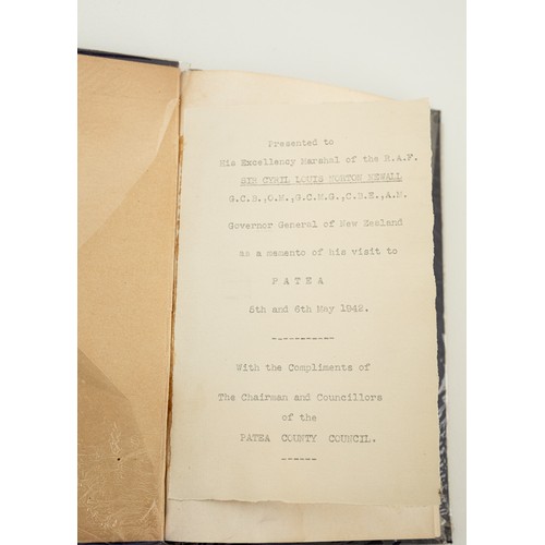 17 - 4 books all relating to New Zealand all with dedications to Cyrill Newall, to inc History of the Cou... 