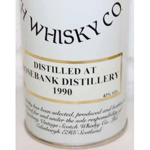 1456 - A bottle of Lowland Signatory Vintage Single Malt Scotch Whisky, 9 years old and distilled at Roseba... 