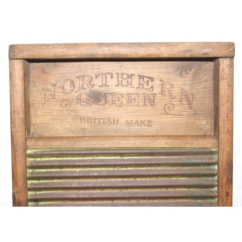 79 - Four items of vintage furniture or woodenware to inc a green painted industrial style stool, a Lloyd... 