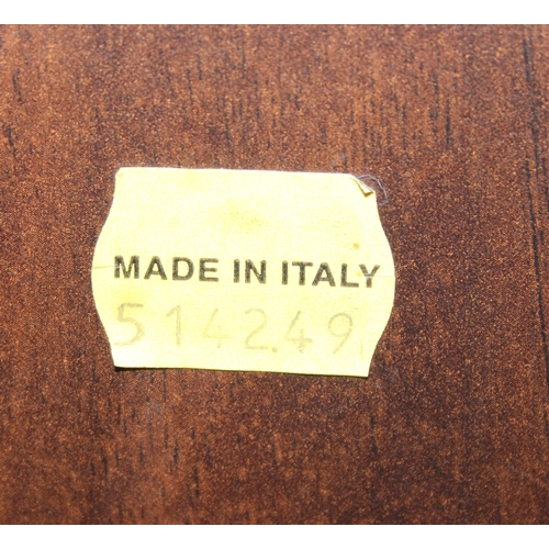 72 - A modern Italian made side table believed by ALF Italia from the Capri range but unmarked, 70cm x 70... 