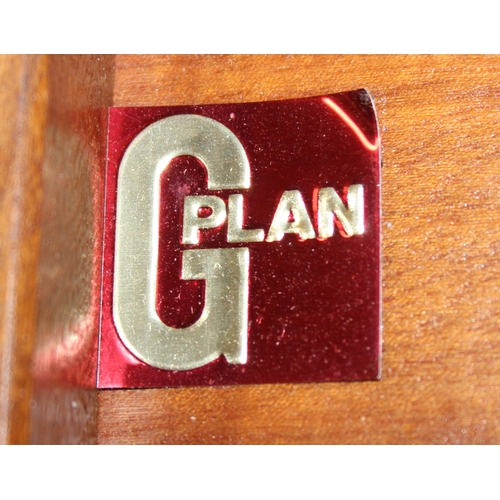 14 - G-Plan Astro - a retro nest of three tables, label verso, the largest table 50cm x 50cm x 51cm