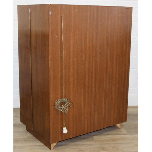 16 - 'Hausbüro' by Schreibmayr of Germany - an unusual retro mid-century fold out desk or bureau with var... 