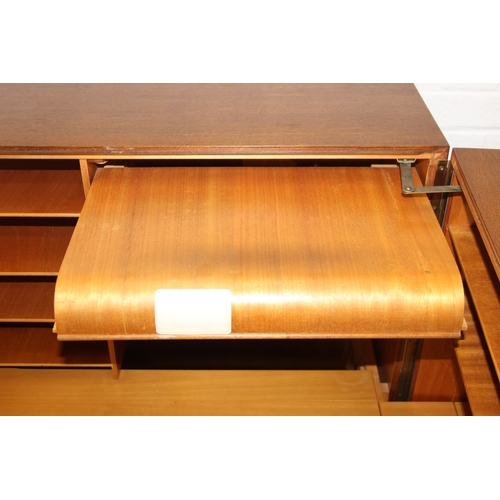 16 - 'Hausbüro' by Schreibmayr of Germany - an unusual retro mid-century fold out desk or bureau with var... 
