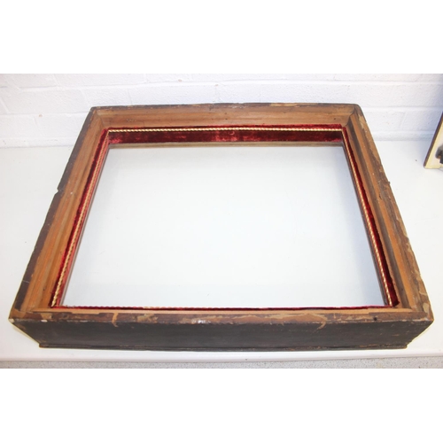 298 - Vintage glazed wall mountable display shelves, ideal antique fair display cabinet, 69cm x 14cm x 58c... 