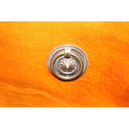 111 - A Georgian style two over three chest of drawers with ring handles, 20th century, 62cm x 38cm x 77cm