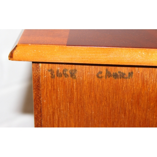 111 - A Georgian style two over three chest of drawers with ring handles, 20th century, 62cm x 38cm x 77cm