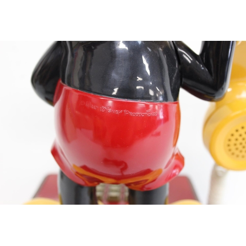 685 - 1976 Mickey Mouse push button phone, complete with box, manual and booklet. Model TMIF 8000 by Deco-... 