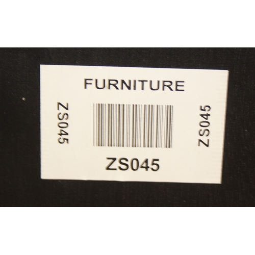 104 - An unusual gilt and distressed mirrored three drawer chest of drawers with glass handles, 91cm x 51c... 