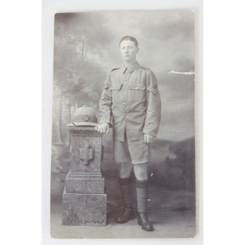 Assorted military themed items to incl RAF Officers cap, fabric ...