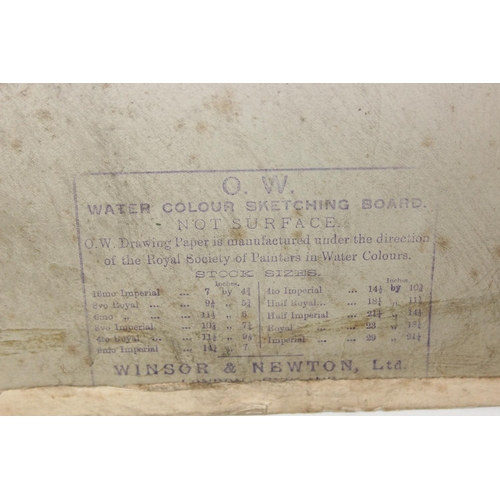 375B - John Pedder R.I. (British, 1850-1929)
watercolour on paper mounted on board depicting cows grazing i... 