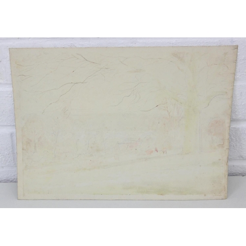 377D - John Pedder R.I. (British, 1850-1929)
Two watercolours on paper depicting Stalmine Church in Lancash... 