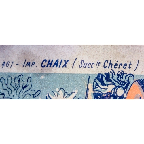 417 - An original antique Musee Grevin advertising poster ' Musee Grevin, 10, Bould. Montmartre - Catastro... 