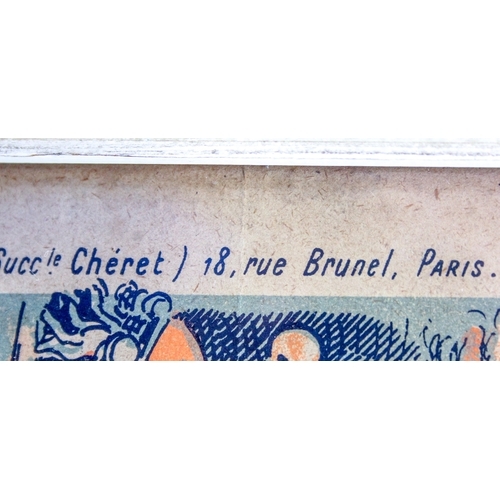 417 - An original antique Musee Grevin advertising poster ' Musee Grevin, 10, Bould. Montmartre - Catastro... 