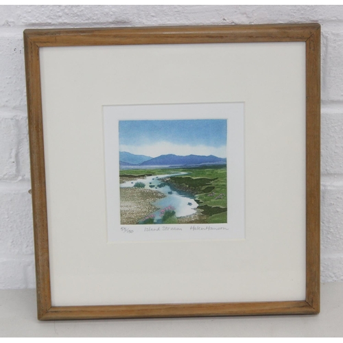 456 - Four assorted prints to inc two signed examples, artists to inc Annie Williams, Helen Hanson, Willia... 