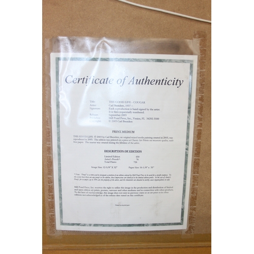 468 - Carl Brenders (Belgian/ American, b. 1937) - signed limited edition print entitled 