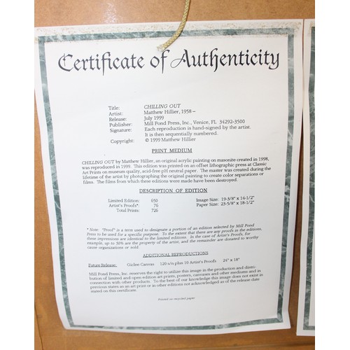 468 - Carl Brenders (Belgian/ American, b. 1937) - signed limited edition print entitled 