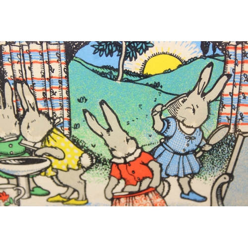 470 - Dorothy Hutton - a pair of vintage coloured prints 