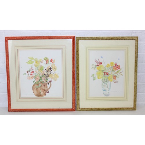 470 - Dorothy Hutton - a pair of vintage coloured prints 