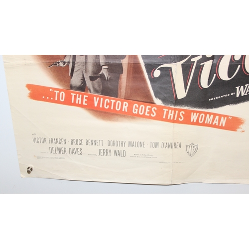 471 - A Qty of vintage film posters to include - Dennis Morgan & Viveca Lindfors in 