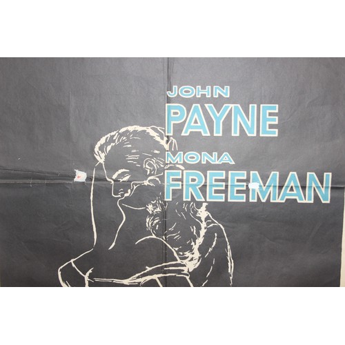 471 - A Qty of vintage film posters to include - Dennis Morgan & Viveca Lindfors in 