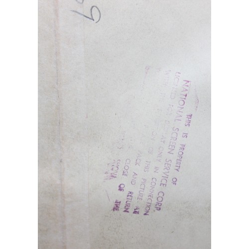 471 - A Qty of vintage film posters to include - Dennis Morgan & Viveca Lindfors in 