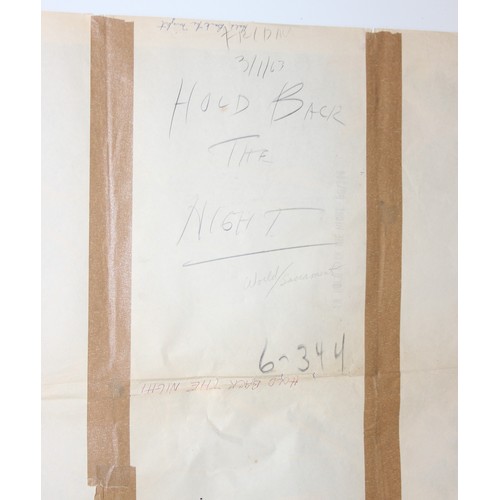 471 - A Qty of vintage film posters to include - Dennis Morgan & Viveca Lindfors in 