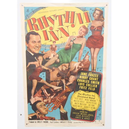 471 - A Qty of vintage film posters to include - Dennis Morgan & Viveca Lindfors in 