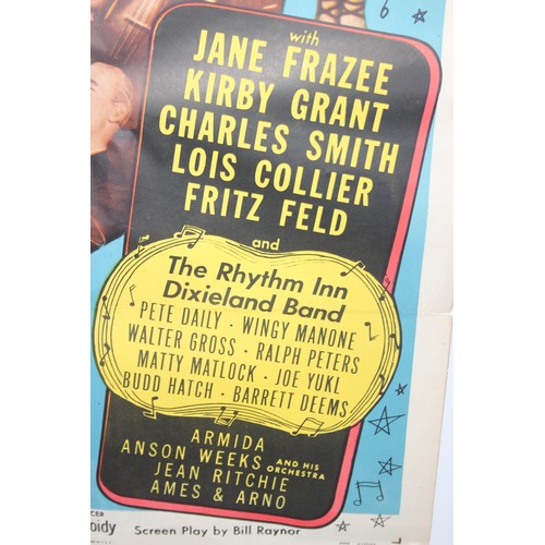 471 - A Qty of vintage film posters to include - Dennis Morgan & Viveca Lindfors in 